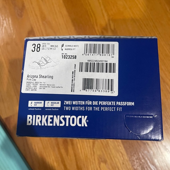 Birkenstock Arizona Shearling in pink clay - Picture 2 of 5